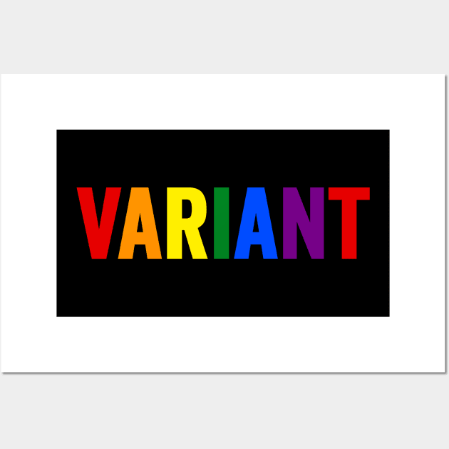 Gay Pride: Variant Wall Art by zerobriant